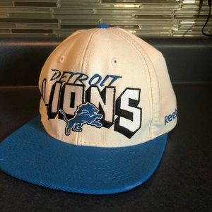 Vintage Reebok Detroit Lions SnapBack